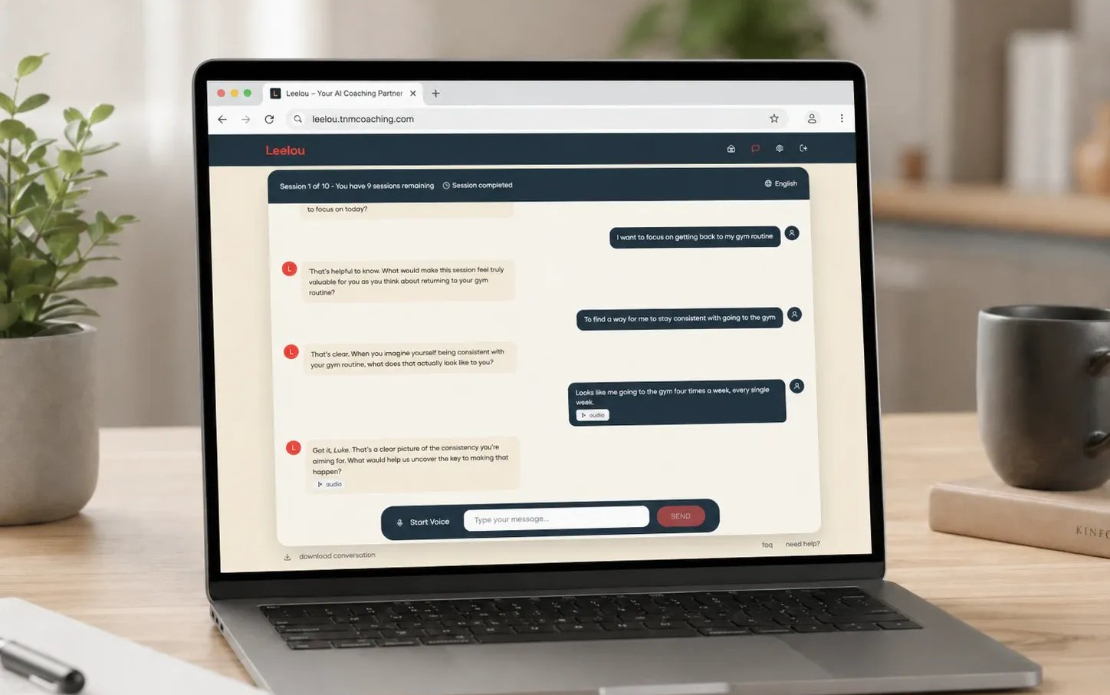 Leelou AI coaching product