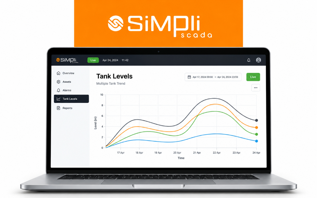 SimpliSCADA – Custom Industrial Monitoring & Control Solution
