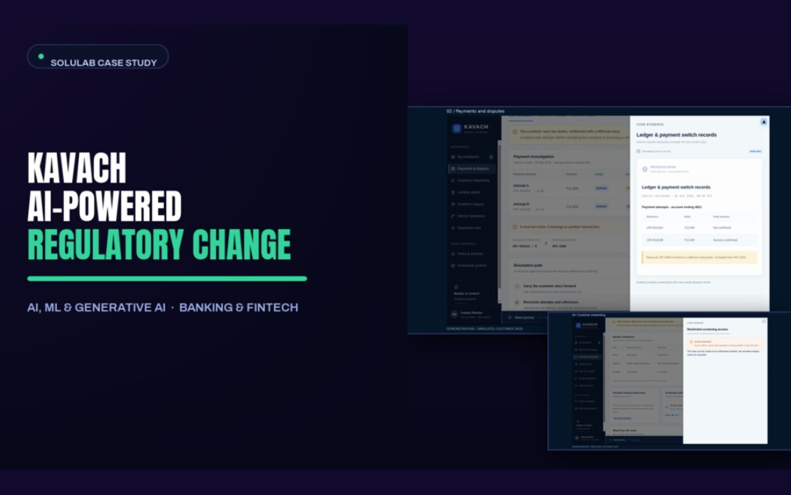 Kavach: AI Regulatory Change Management Platform for Banking Compliance