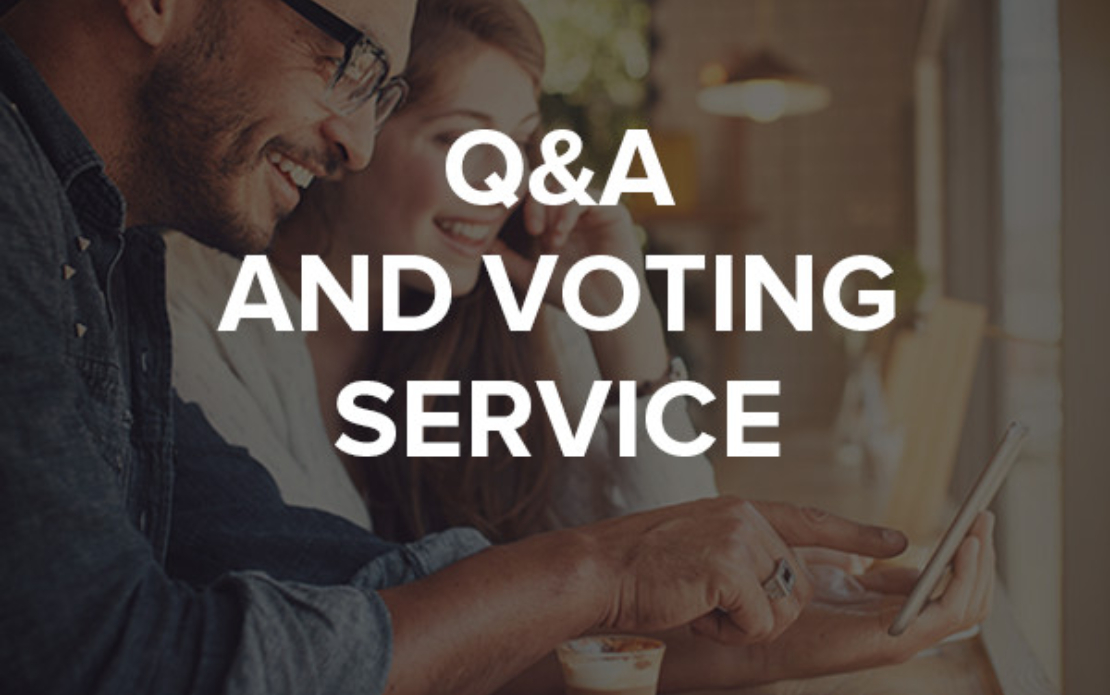 MVP Development of Q&A and Voting Service