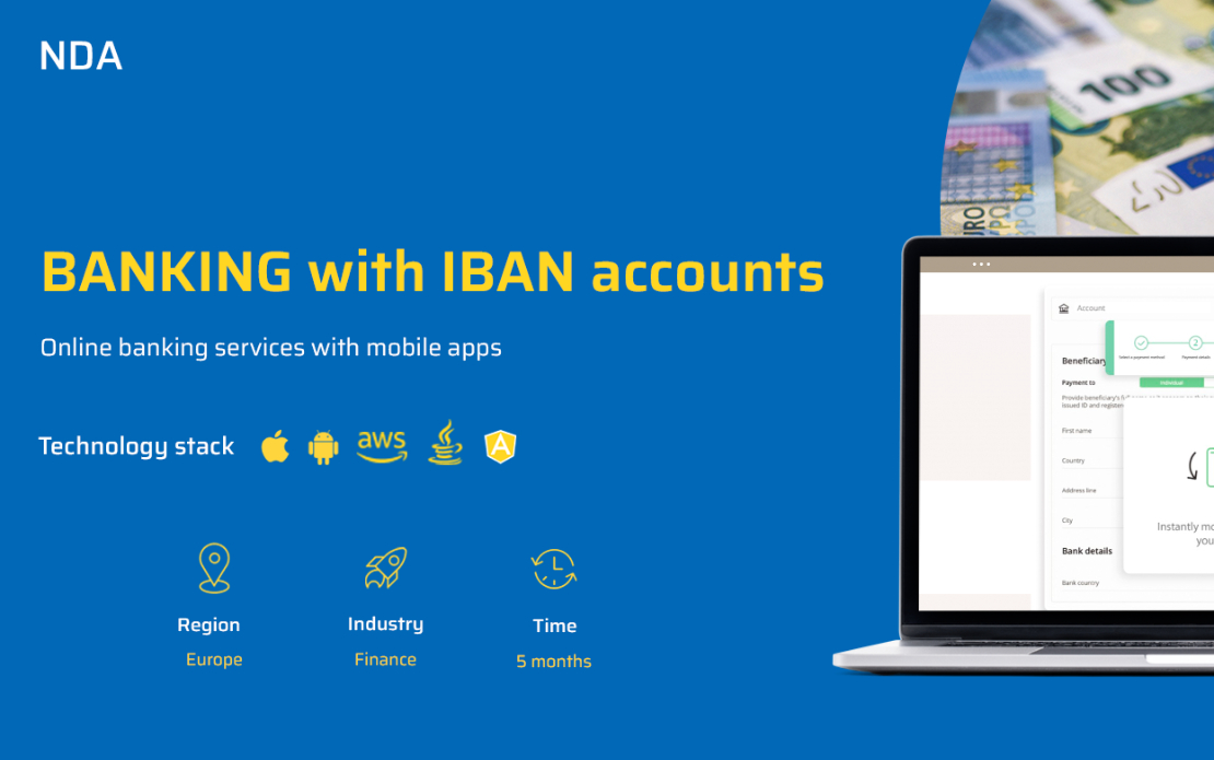 BANKING with IBAN accounts
