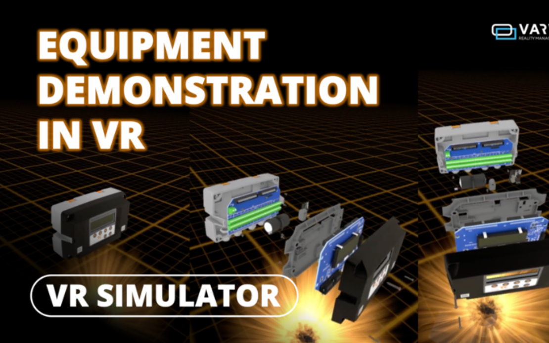 VR simulator for Equipment Demonstration
