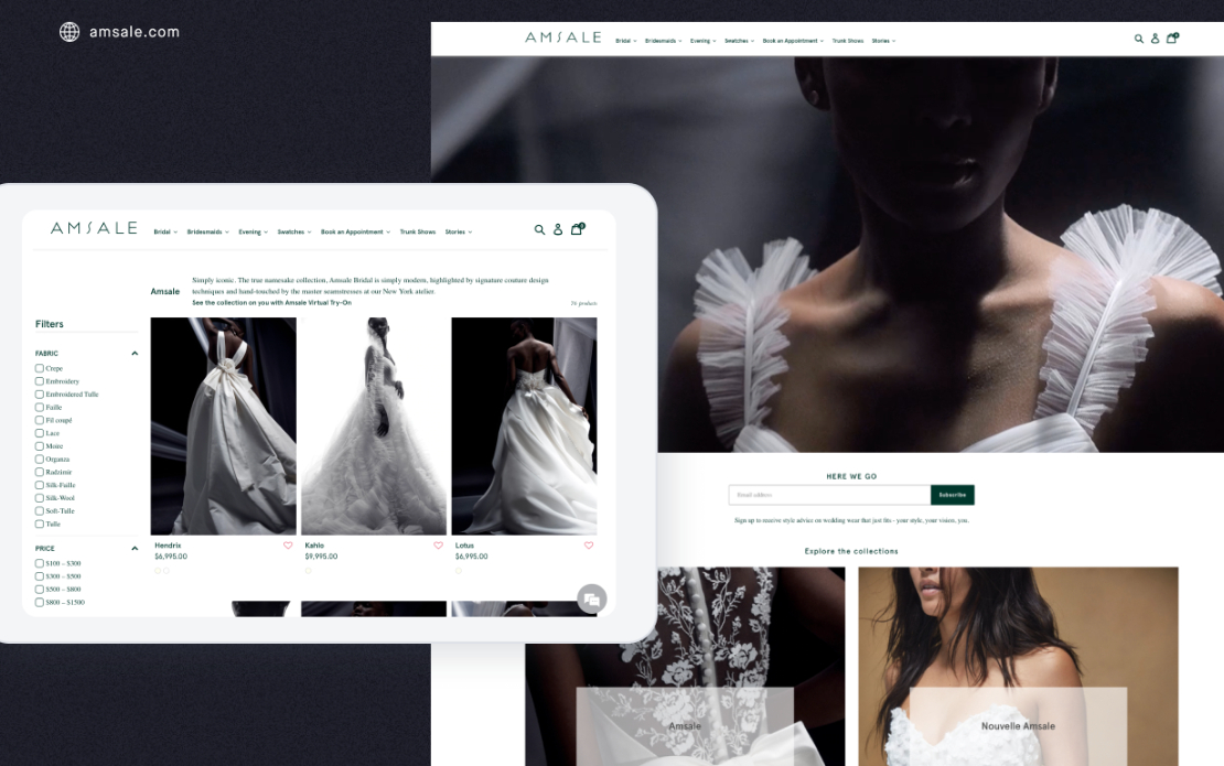 Making Digital Trek for a Luxury Bridal Boutique