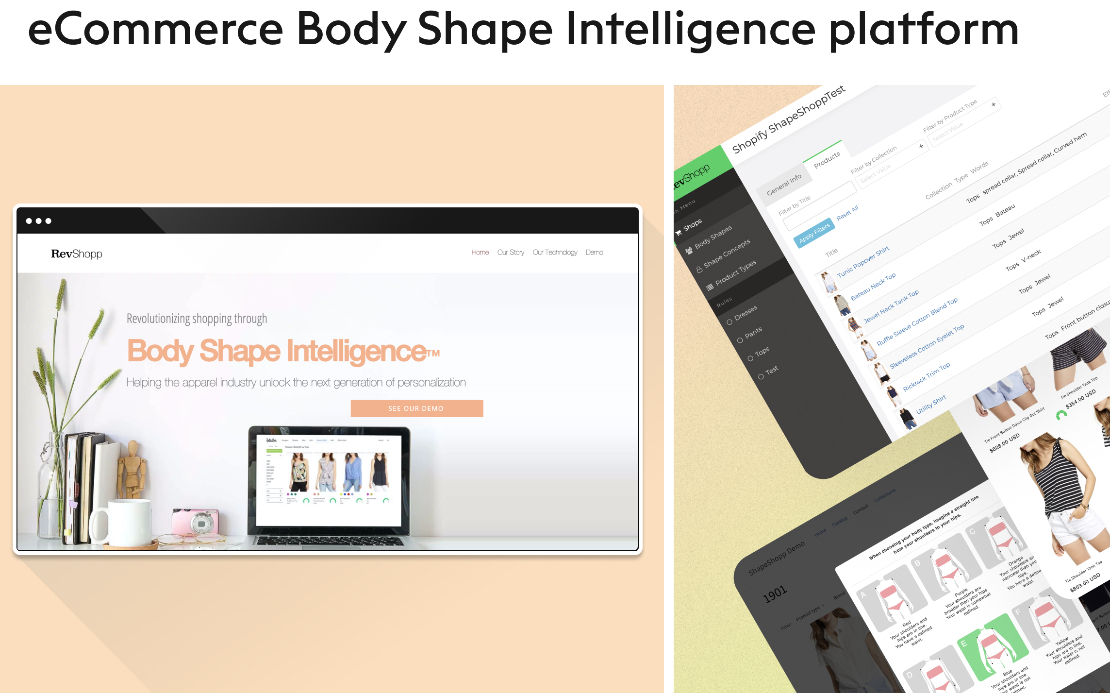 RevShopp - eCommerce Body Shape Intelligence platform
