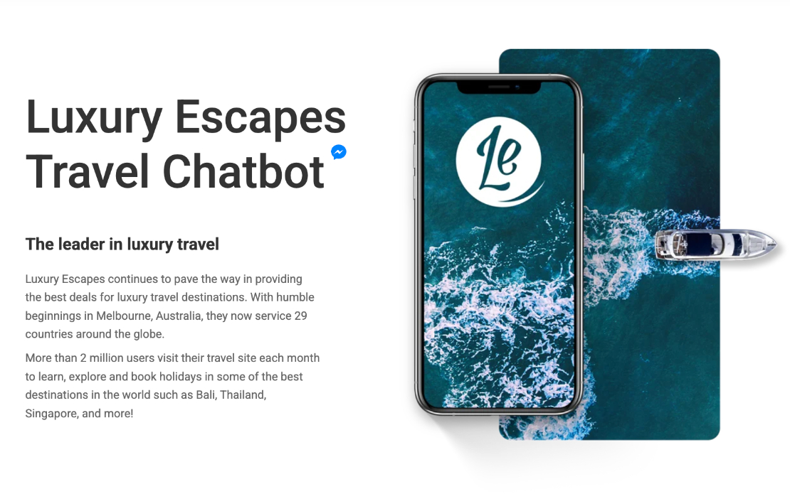 Luxury Escapes Chatbot
