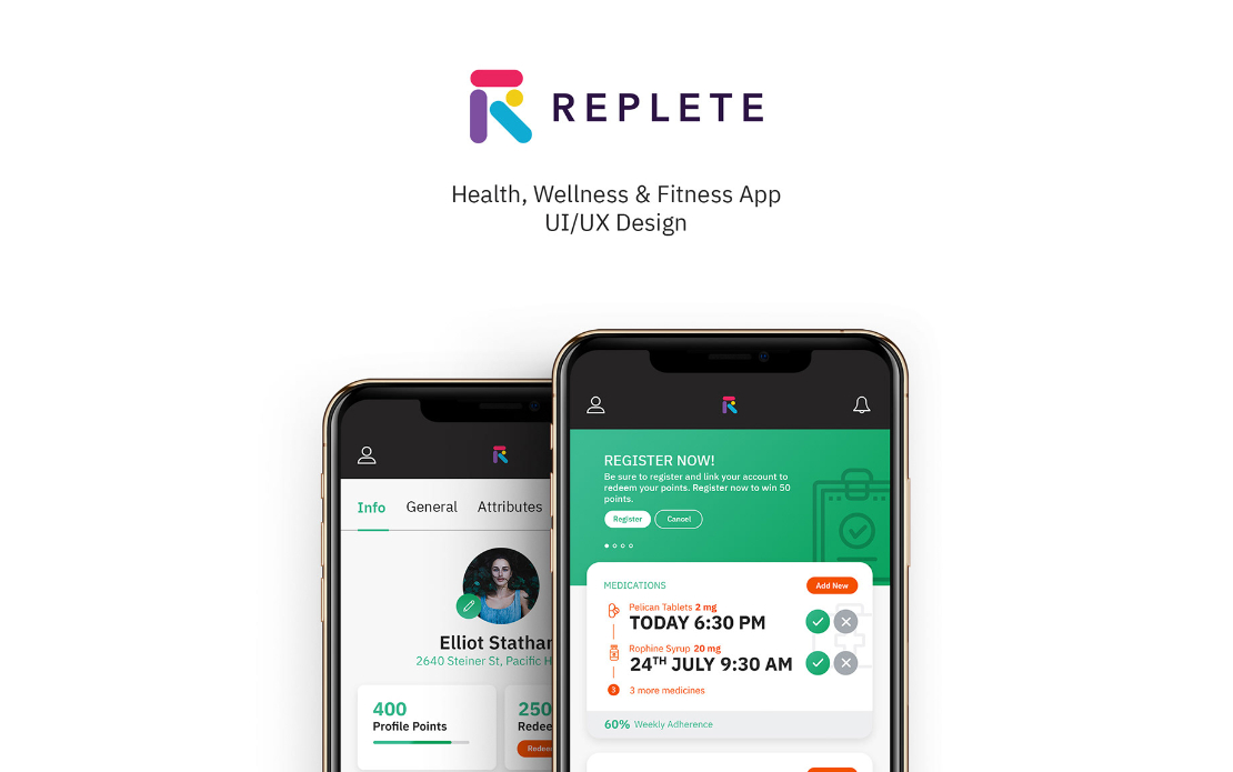 Replete Health - Healthcare & EHR Application Interface