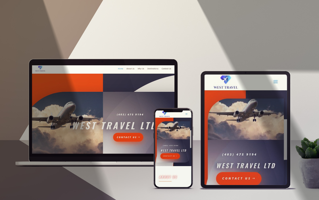 Web Development for Travel Agency