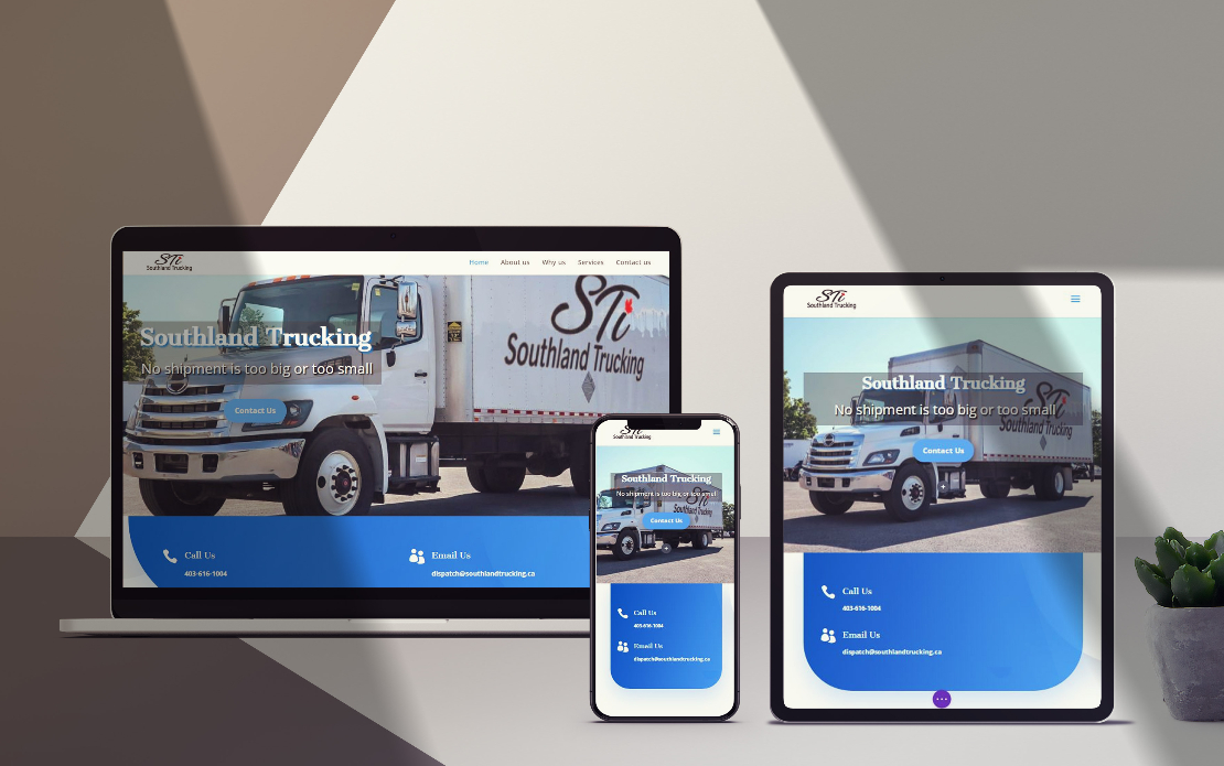 Southland Trucking Inc. - Web Development