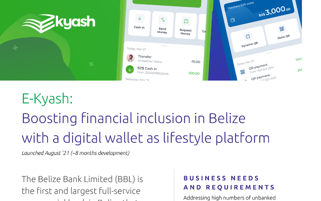eKyash banking app development
