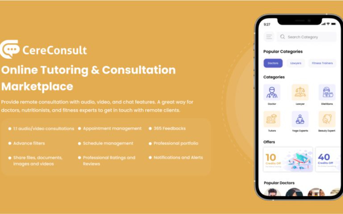 CereConsult - Online Consultation App 