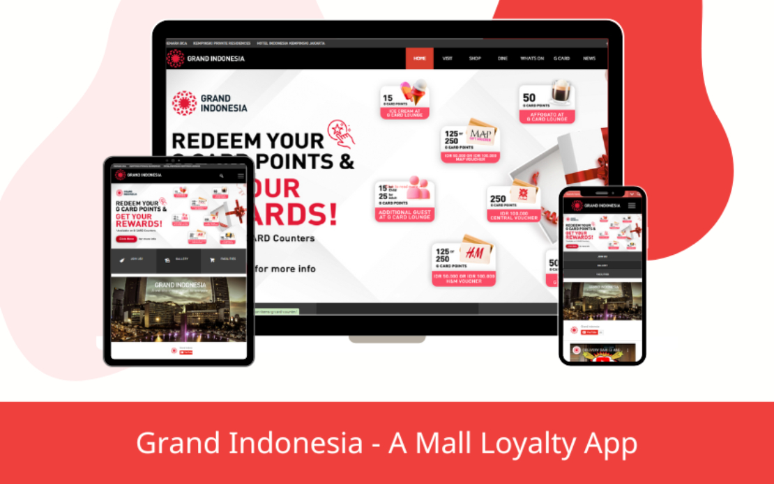 Company Grand Indonesia – A Mall Loyalty App
