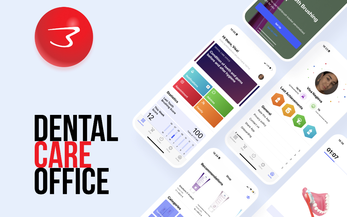 DENTAL CARE | app with CRM system in dentistry field