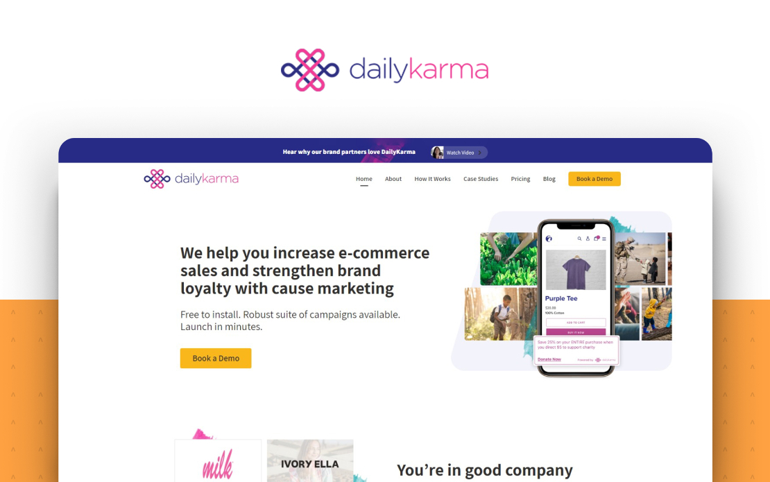 DailyKarma - e-commerce marketing platform