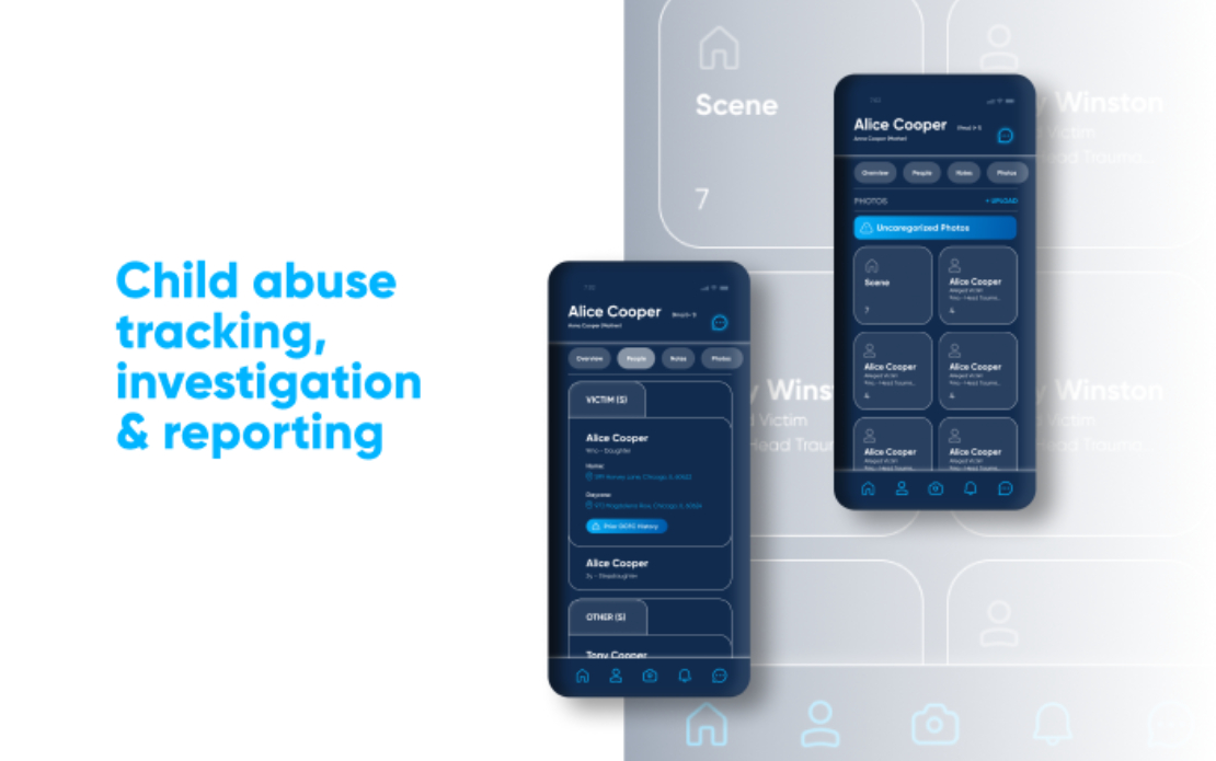 Healthcare platform for managing and reporting child abuse