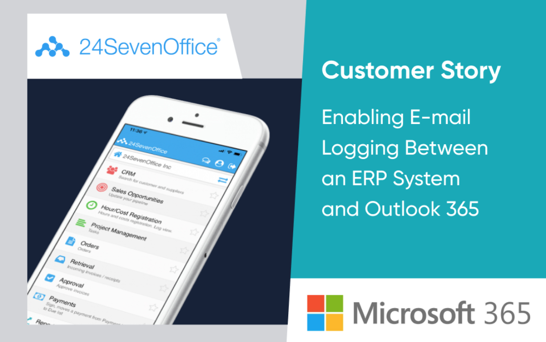Enabling E-mail Logging Between an ERP System and Outlook 365