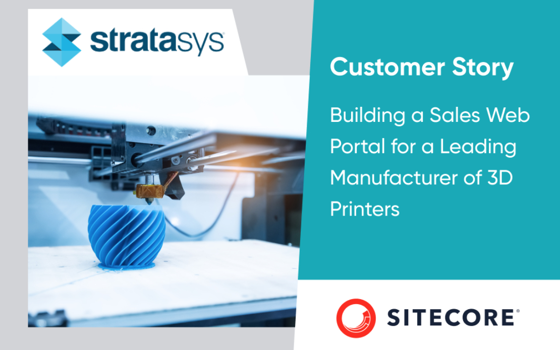 Building a Sales Web Portal for a Leading Manufacturer of 3D Printers