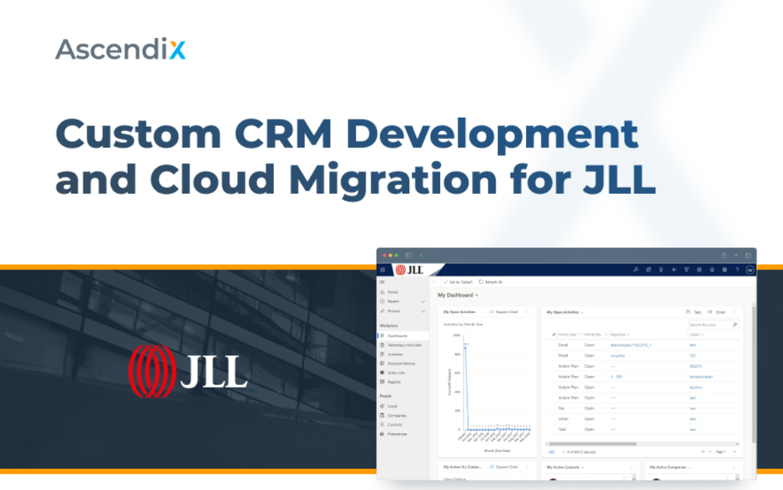 Custom CRM Development and Cloud Migration for JLL