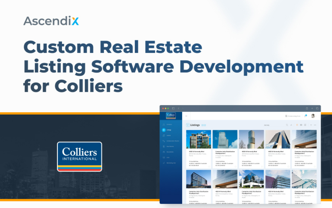 Custom Real Estate Listing Software Development for Colliers
