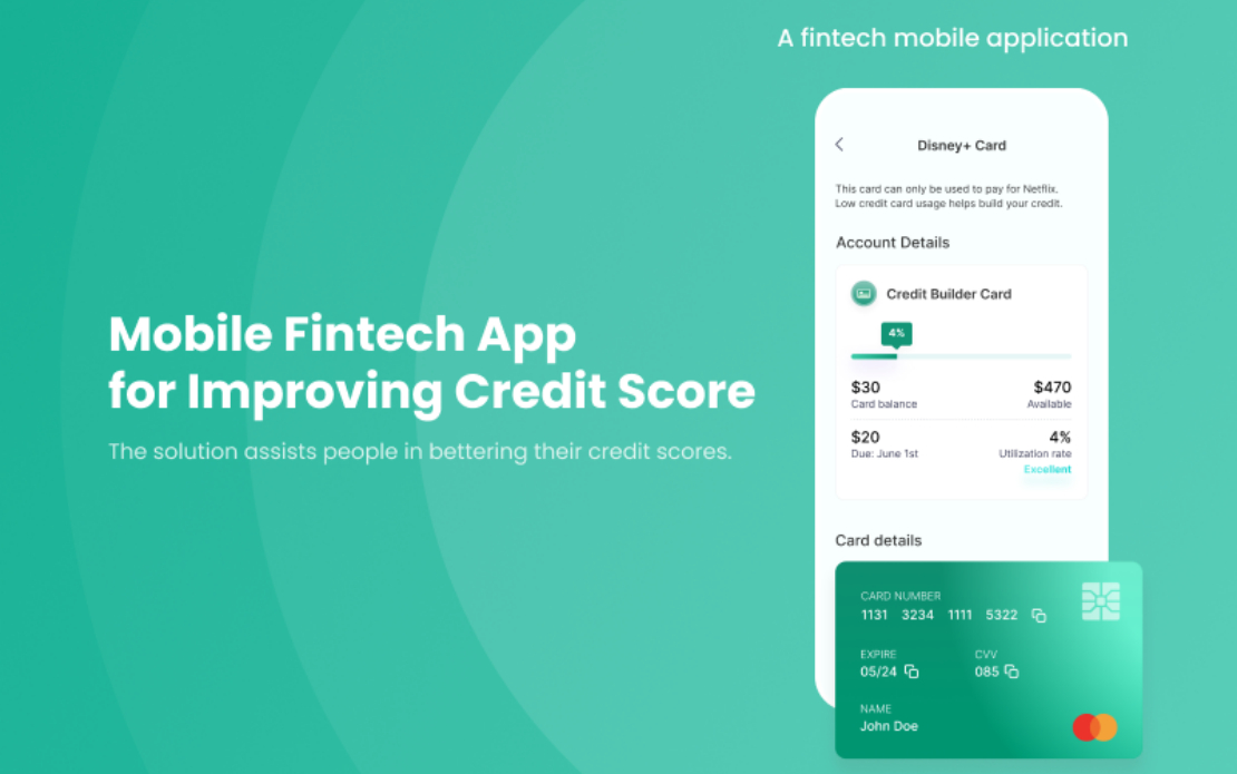 Mobile Fintech App for Improving Credit Score