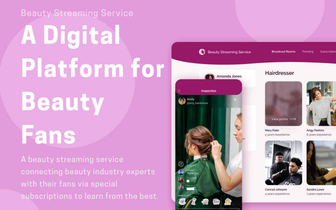 Beauty Streaming Service