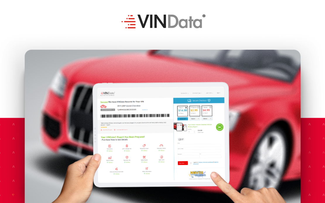 VINData - automotive e-commerce platform