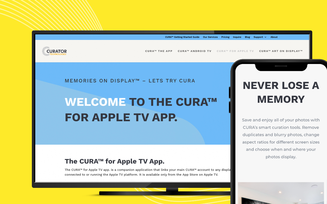 Cura: Android TV And Cloud Display Image Management App