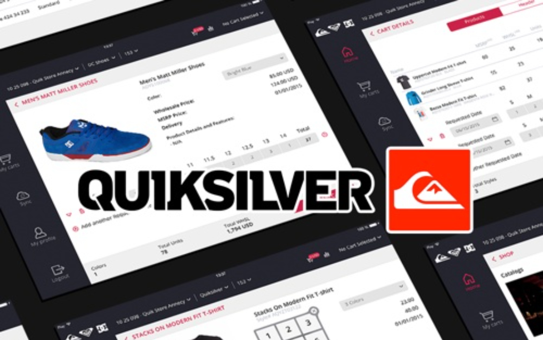 We Developed Quiksilver B2B Enterprise Mobile App