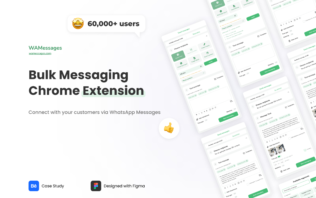 WAMessages – Bulk WhatsApp Sender Software