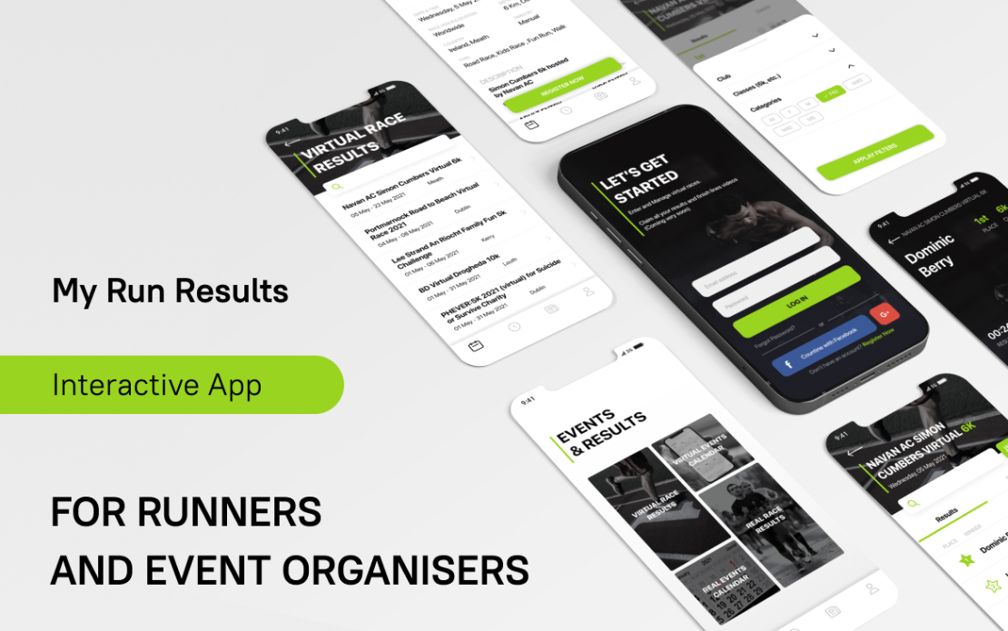 MyRunResults –  a resource dedicated to runners and event organizers.