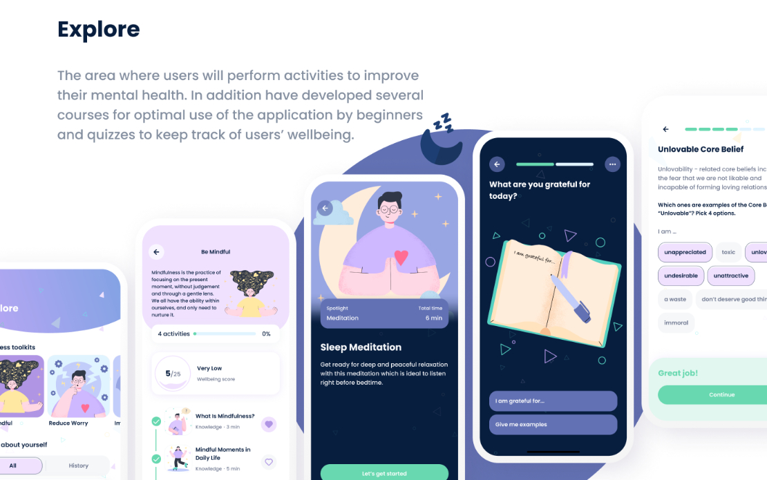 MindTales – All-in-one Mental Wellness Care App