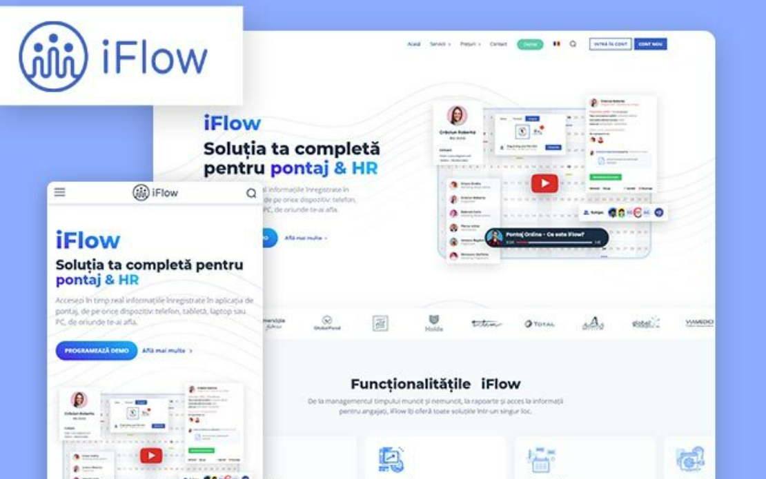 iFlow App - clocking and time tracking SAAS