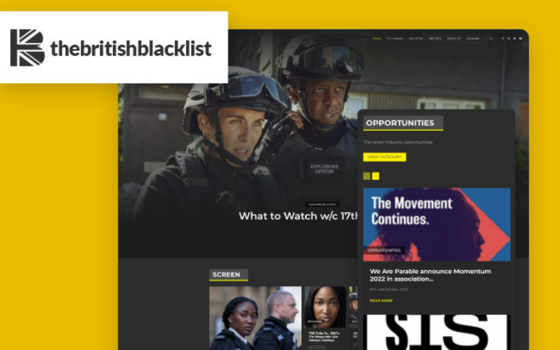 The British Blacklist - Web Design & Development
