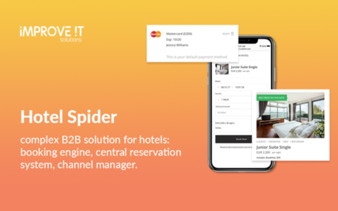 Hotel Spider - complex B2B solution for hospitality industry