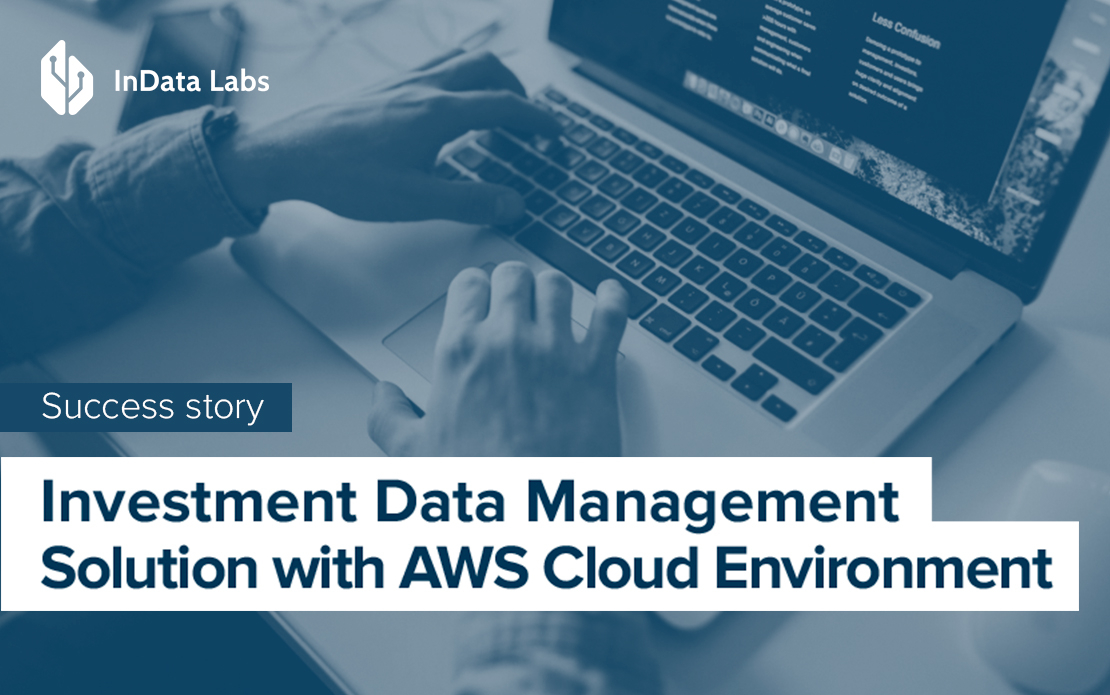 Investment Data Management Solution with AWS Cloud Environment