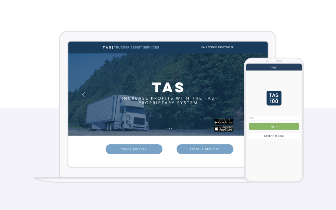 Truck owners assistance application