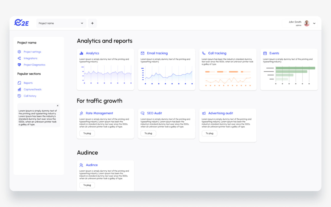 SaaS for End-to-End Analytics