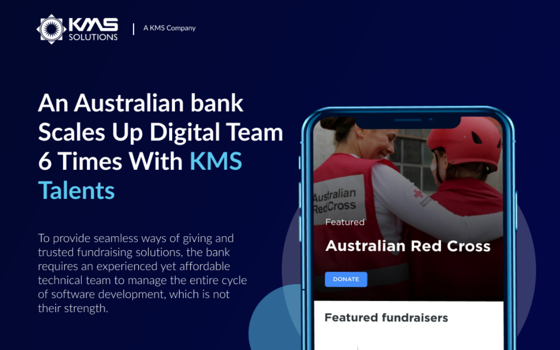 A “Big Four” Australian Bank Developed a Fundraising Platform by Scaling Up Development Team 6 Times
