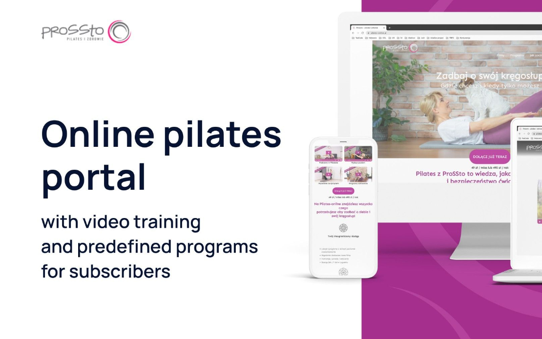 ProSSto | An online pilates portal with video training for subscribers