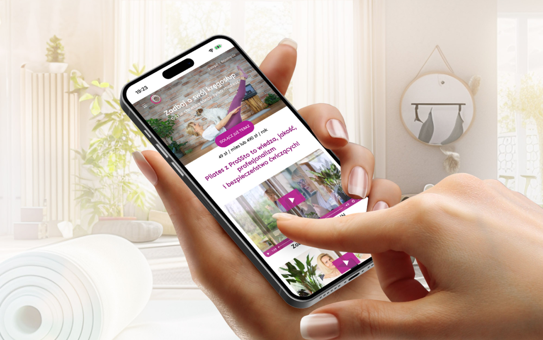 ProSSto | An online pilates portal with video training for subscribers
