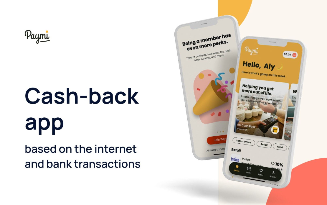 Paymi| Cash-back app based on bank transactions