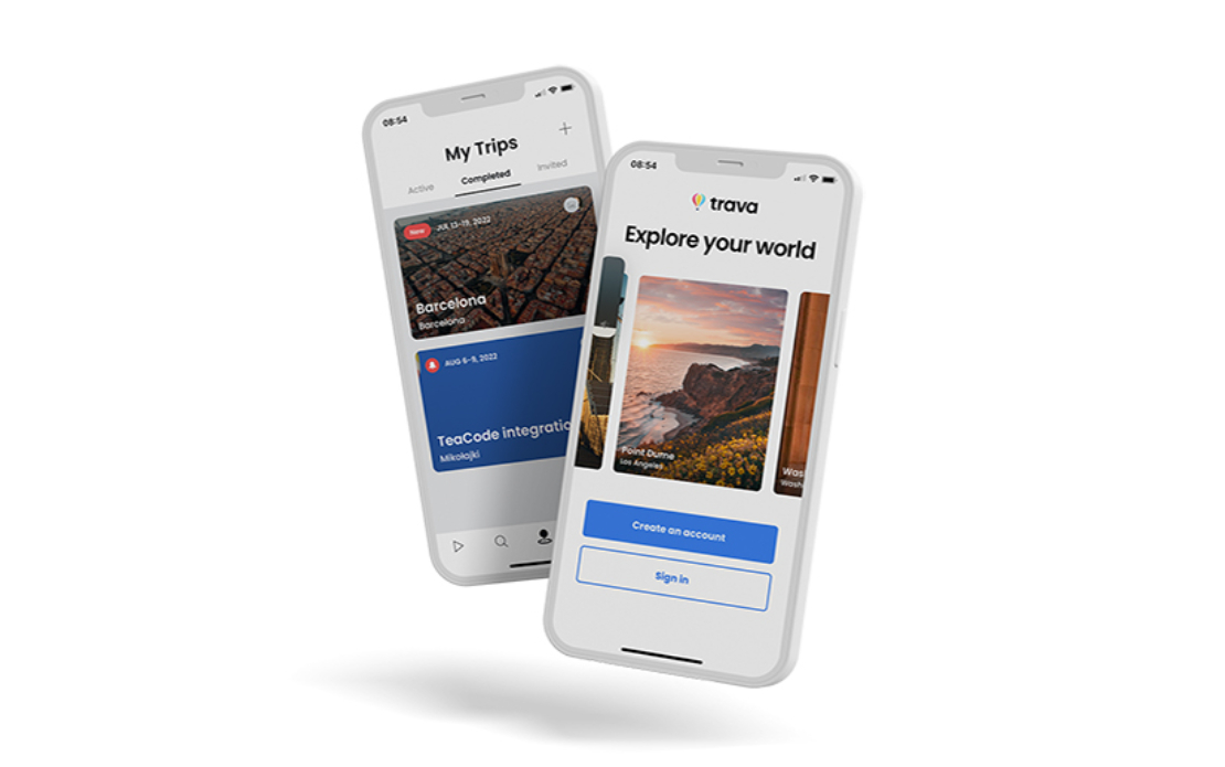 Trava | Trip-planning app with a social network