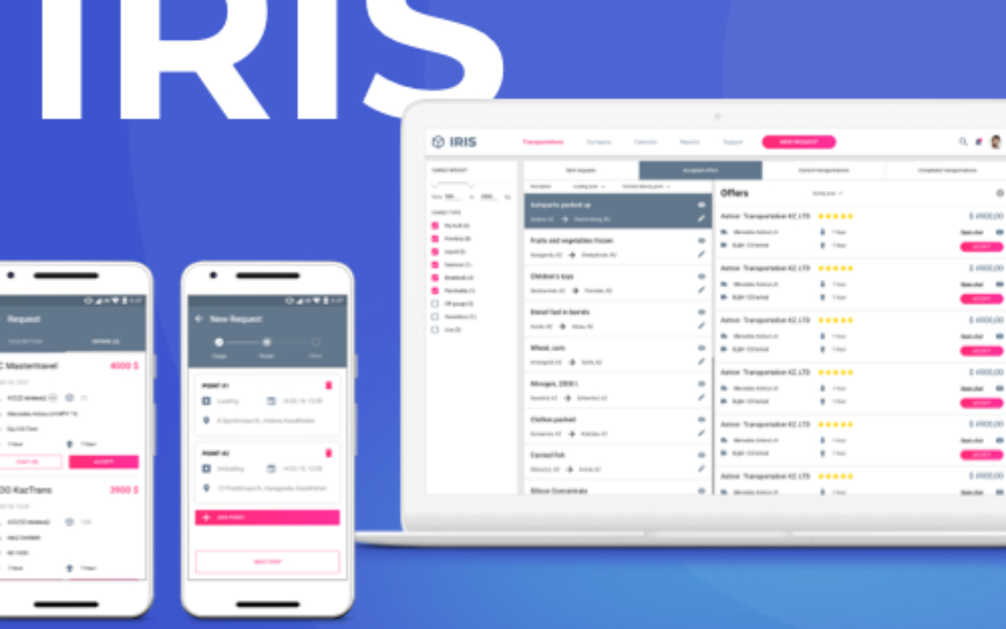 IRIS. The digital freight platform 