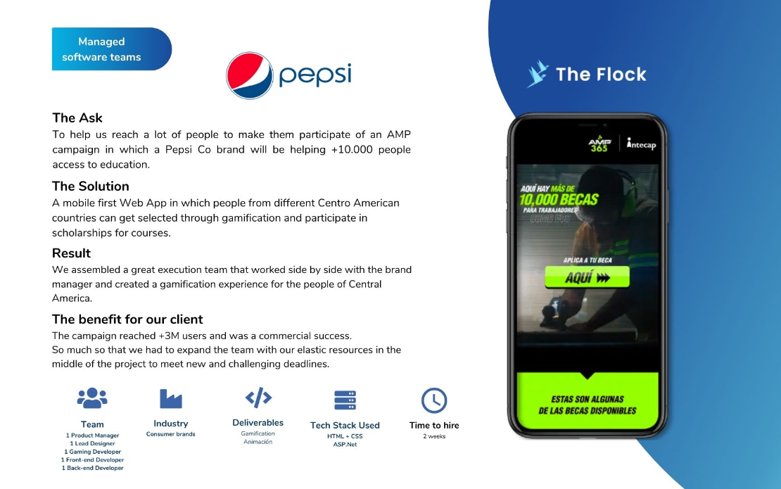 Empowering Educational Dreams in Pepsi Co's AMP Campaign