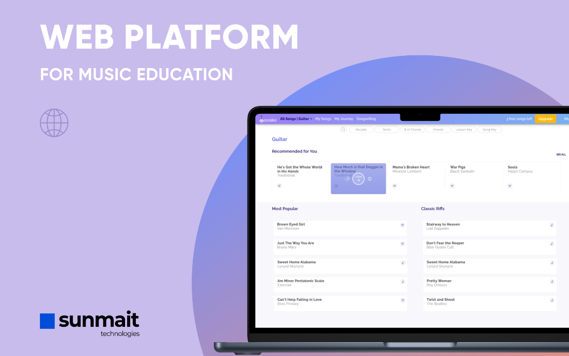 Musical EdTech Platform