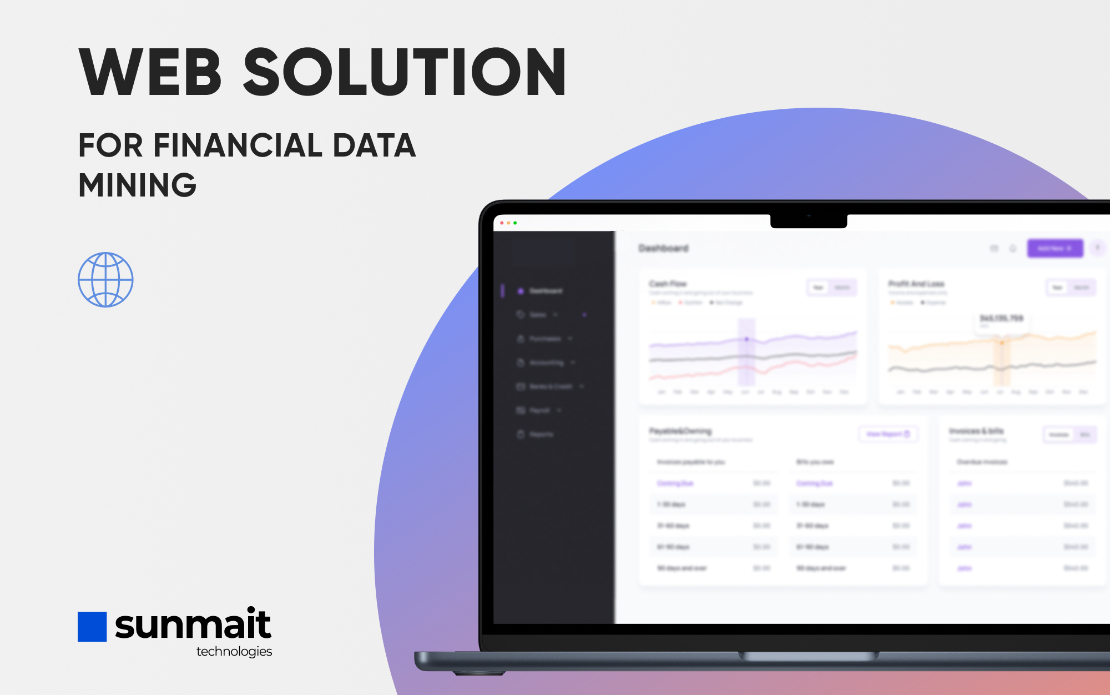 App for financial information data mining