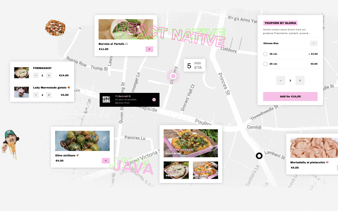 Napoli Gang: reinventing food delivery for a European delivery-based restaurant chain