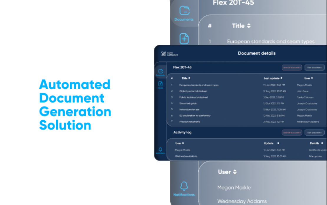 Automated cloud-based document generation solution