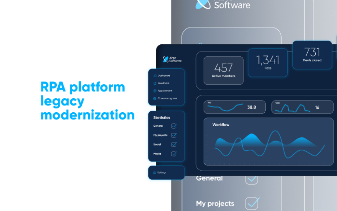 RPA platform legacy modernization