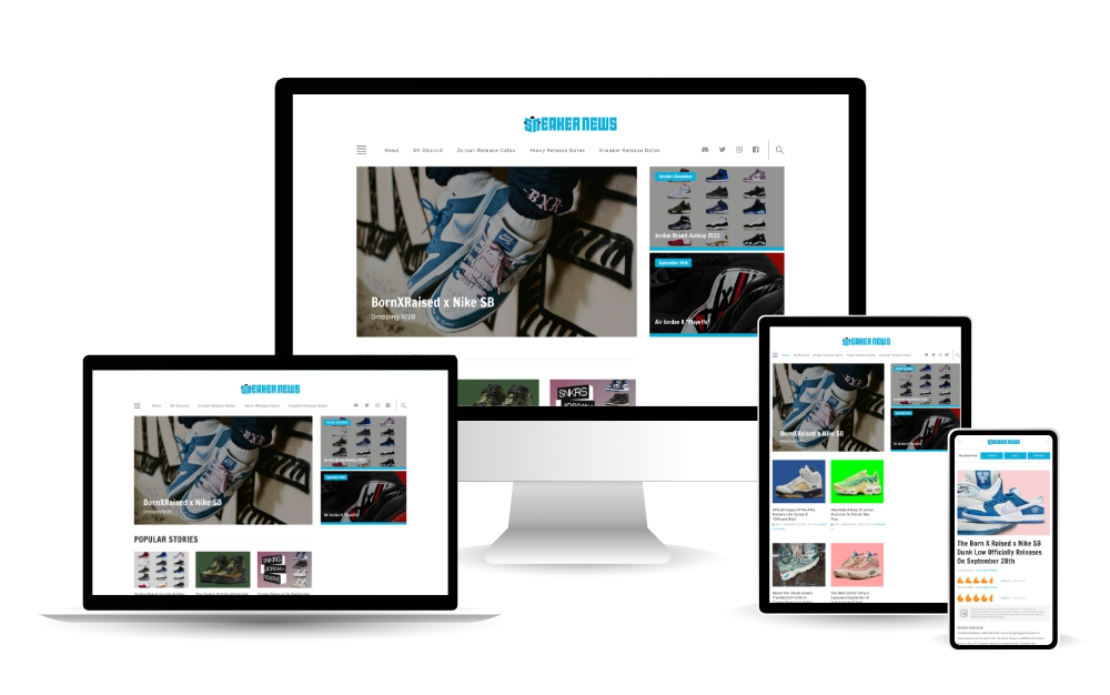 Revamping Sneaker News Websites for Efficiency