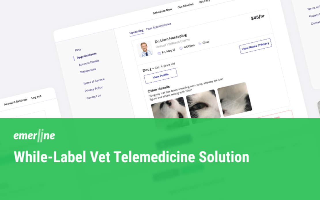 While-Label Vet Telemedicine Solution